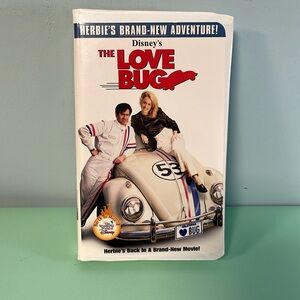 Disney’s The Love Bug VHS Tape movie, Herbie Adventure, Kids Movies Rated G
